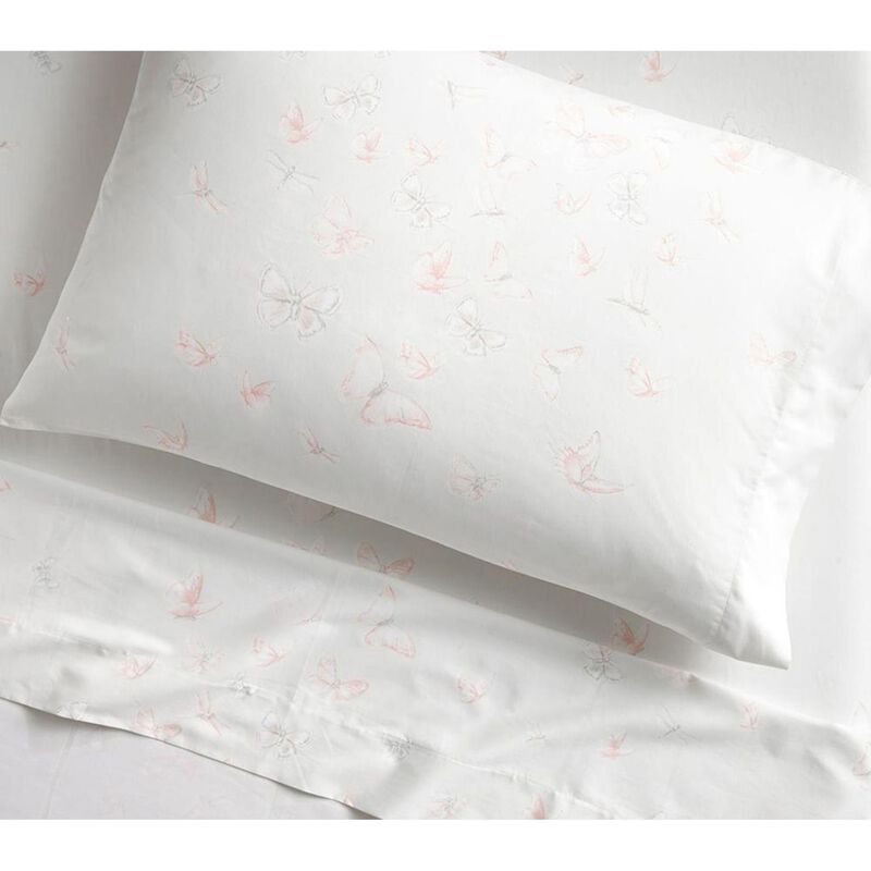 Pottery Barn Kids Sateen Ethereal Butterfly Sheet Set image number 0